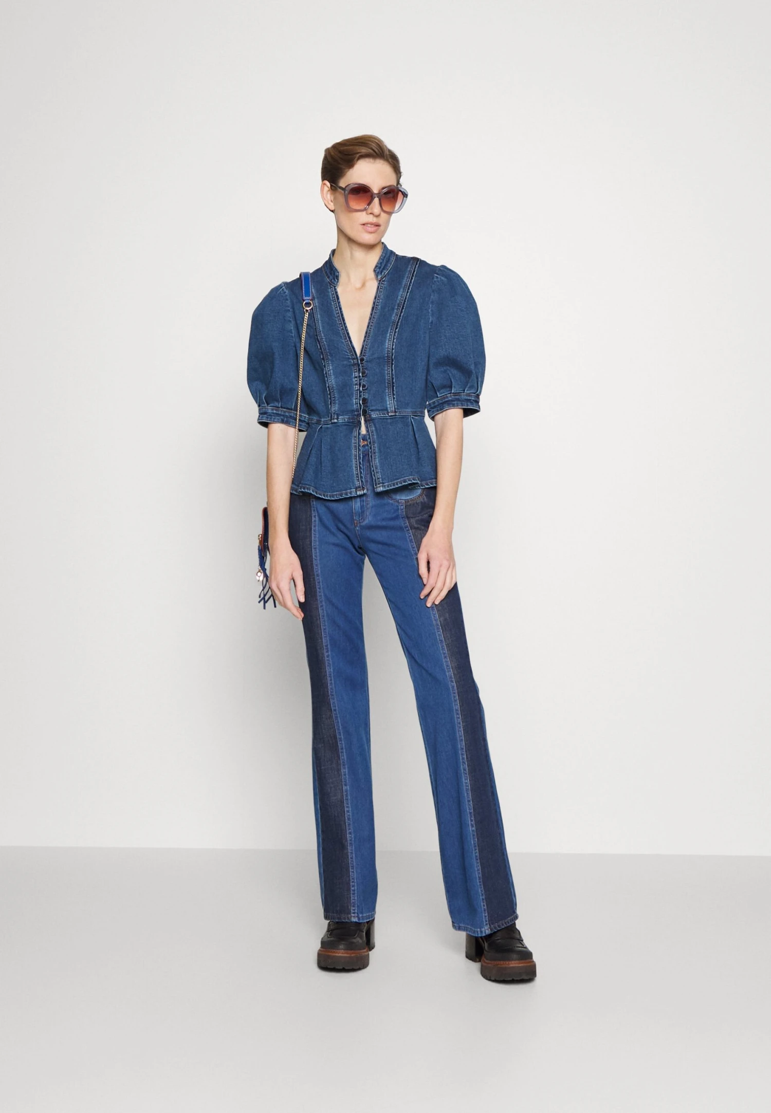 See By Chloé Blouse - Deep Denim 4 See By Chloé Blouse - Deep Denim – Image 2