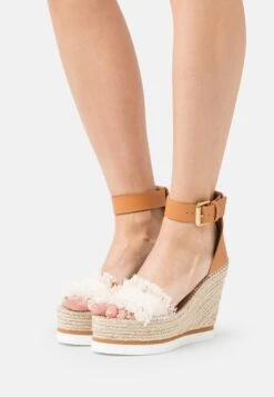 See By Chloé Glyn - Sandales À Talons Hauts - Natural