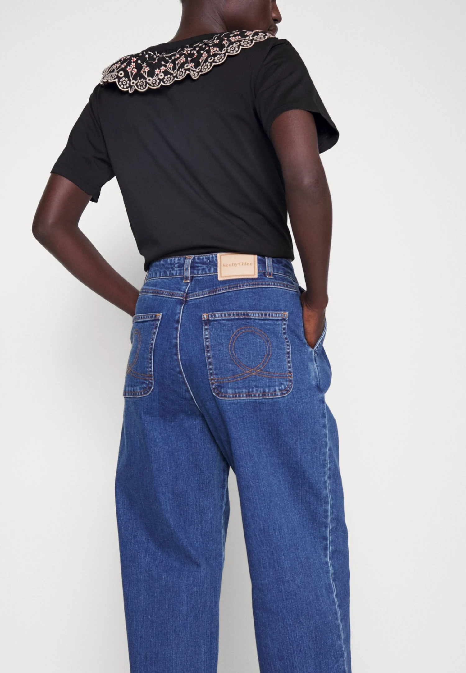 See By Chloé Jean Boyfriend - Deep Denim 9 See By Chloé Jean Boyfriend - Deep Denim – Image 7