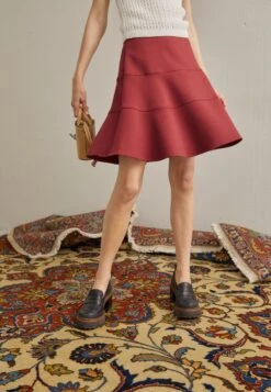 See By Chloé Minijupe - Reddish Brown -Chloé ad7c4a52eb1648e49d49984b203555d1