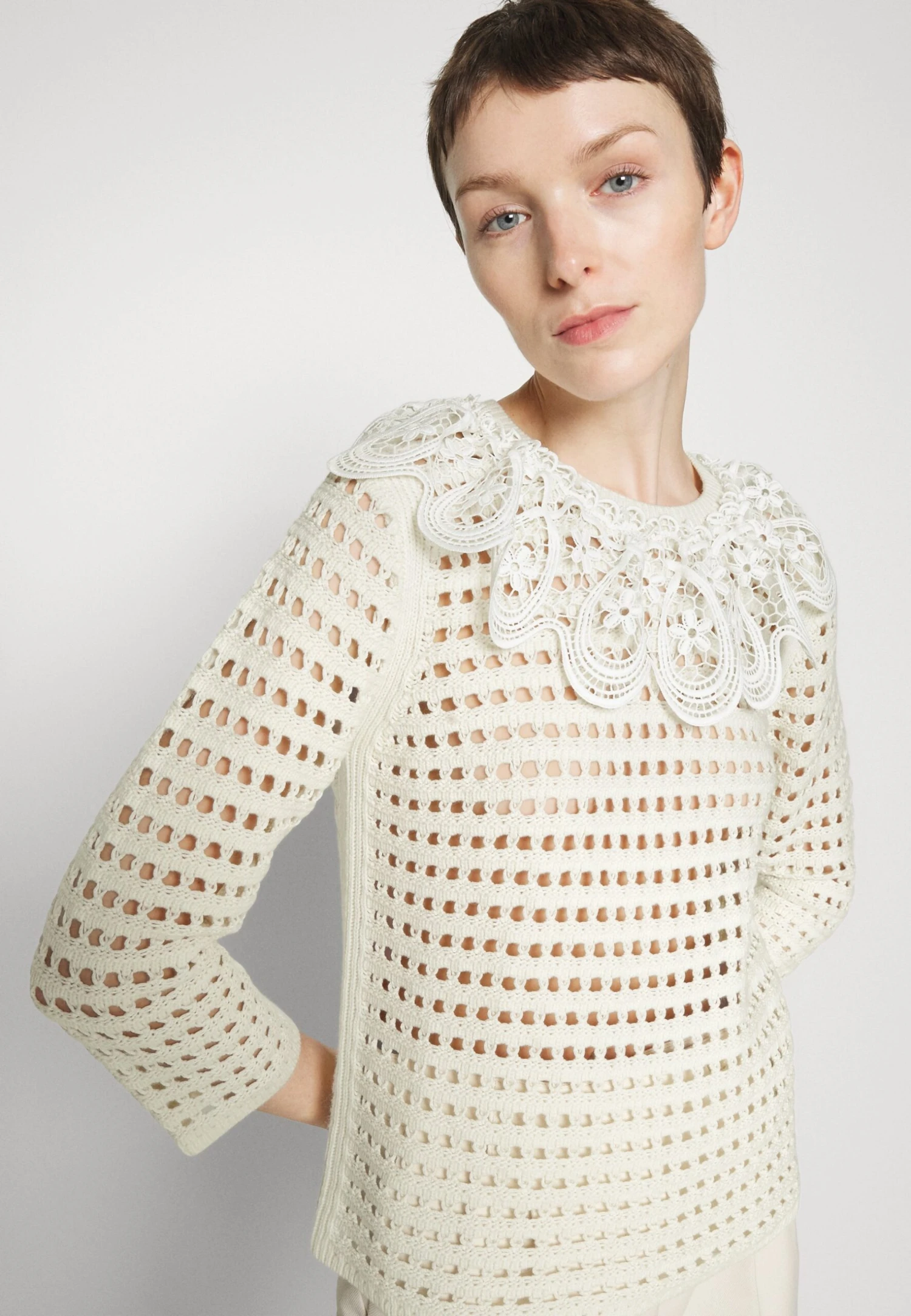 See By Chloé Pullover - White 7 See By Chloé Pullover - White – Image 5