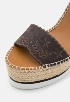 See By Chloé Sandales À Talons Hauts - Charcoal -Chloé be57bd38b6564361a74c9406ff2f1fcd