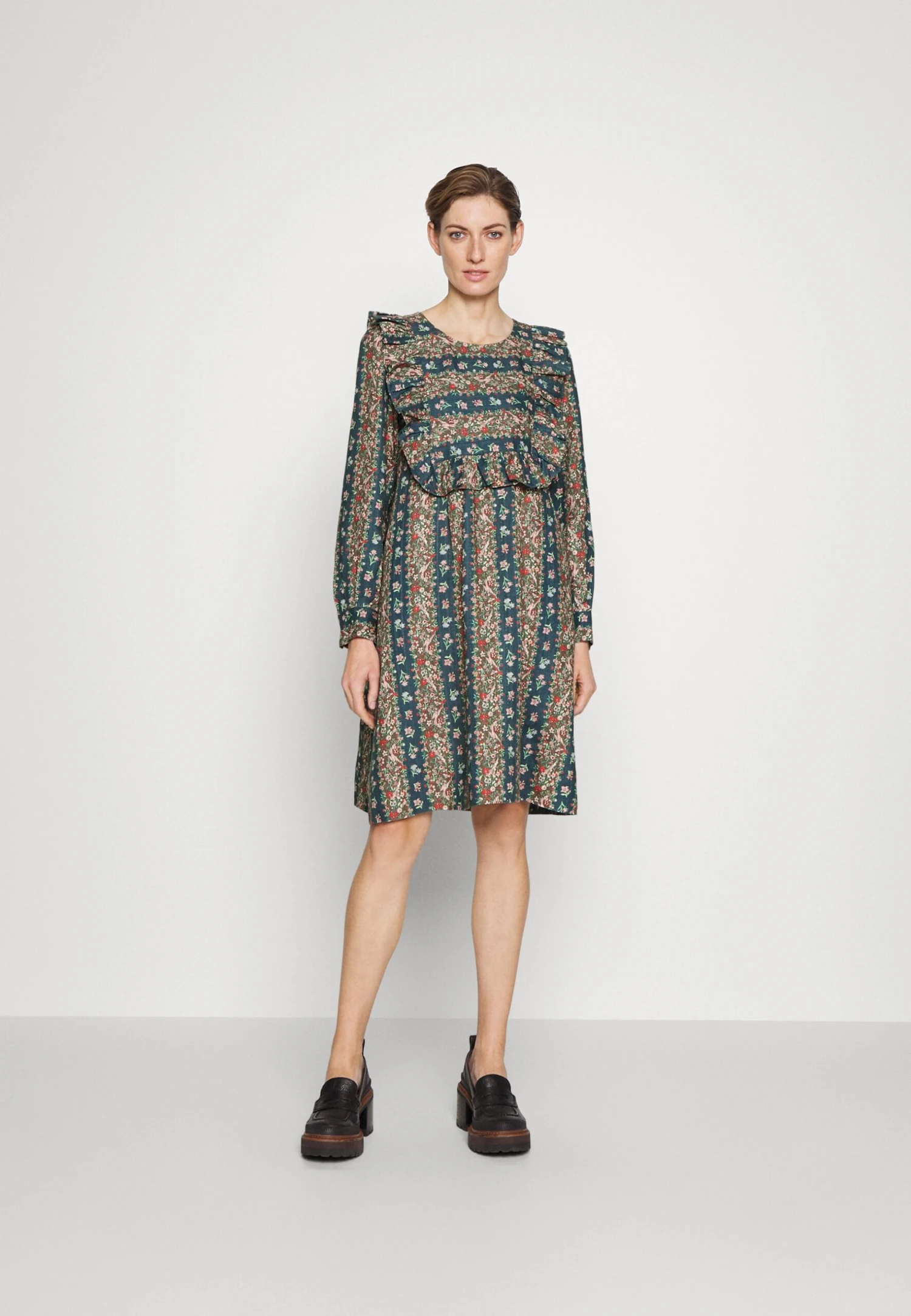 See By Chloé Robe De Jour - Multicolor Blue 3 See By Chloé Robe De Jour - Multicolor Blue