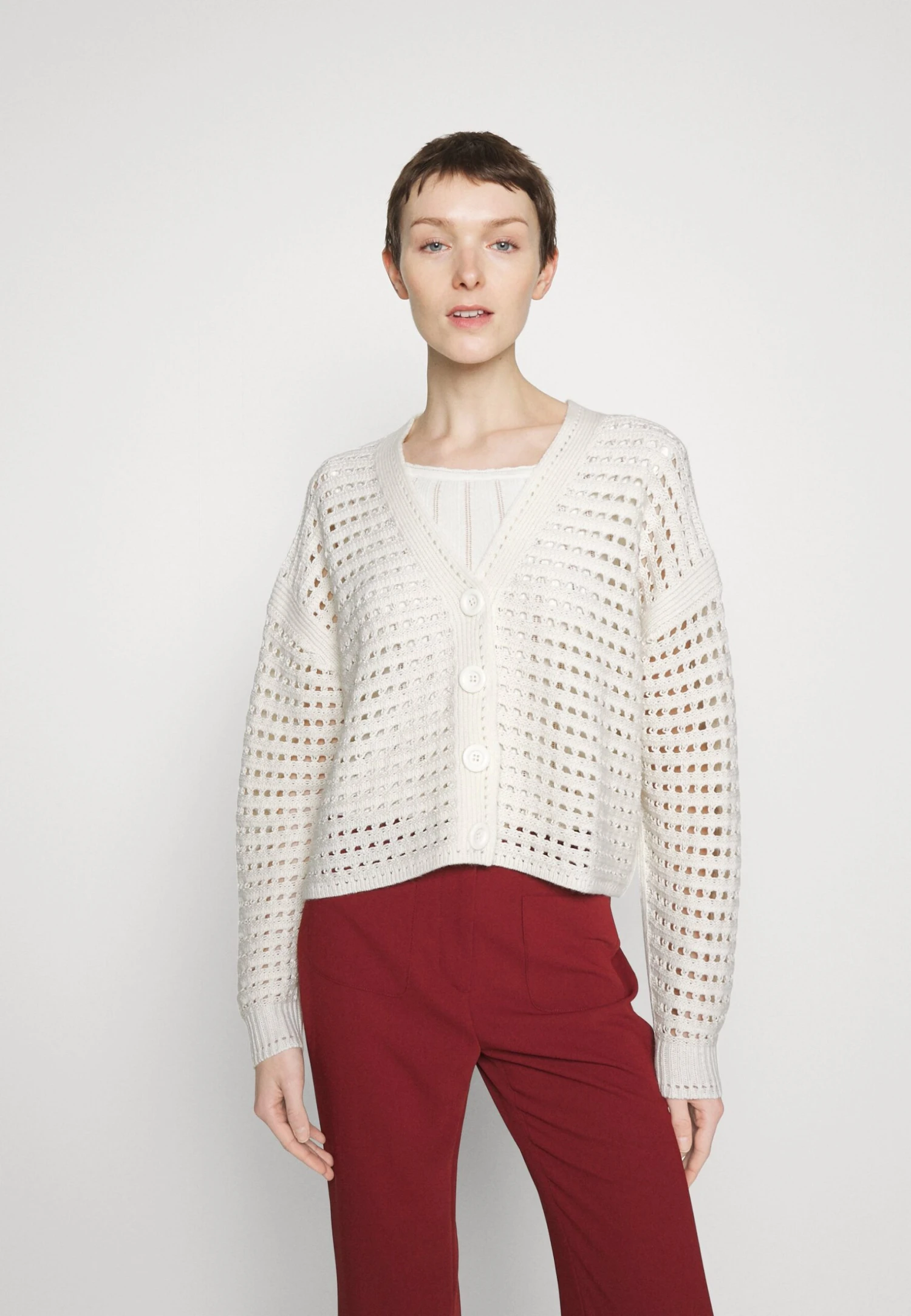 See By Chloé Gilet - White 3 See By Chloé Gilet - White