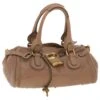 Chloé Chloe Paddington Sac à Main En Cuir Marron 01-10-51-5276 Auth 37311 -Chloé chloe paddington sac a main en cuir marron 01 10 51 5276 auth 37311