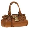 Chloé Chloe Paddington Sac à Main En Cuir Marron Auth 37540 -Chloé chloe paddington sac a main en cuir marron auth 37540