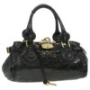 Chloé Chloe Paddington Sac à Main En Cuir Noir 04-08-51-5191 Auth 37274 -Chloé chloe paddington sac a main en cuir noir 04 08 51 5191 auth 37274