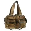 Chloé Sac à Main Cuir Doré 6HS184-50 Auth Bs4554 -Chloé chloe sac a main cuir dore 6hs184 50 auth bs4554