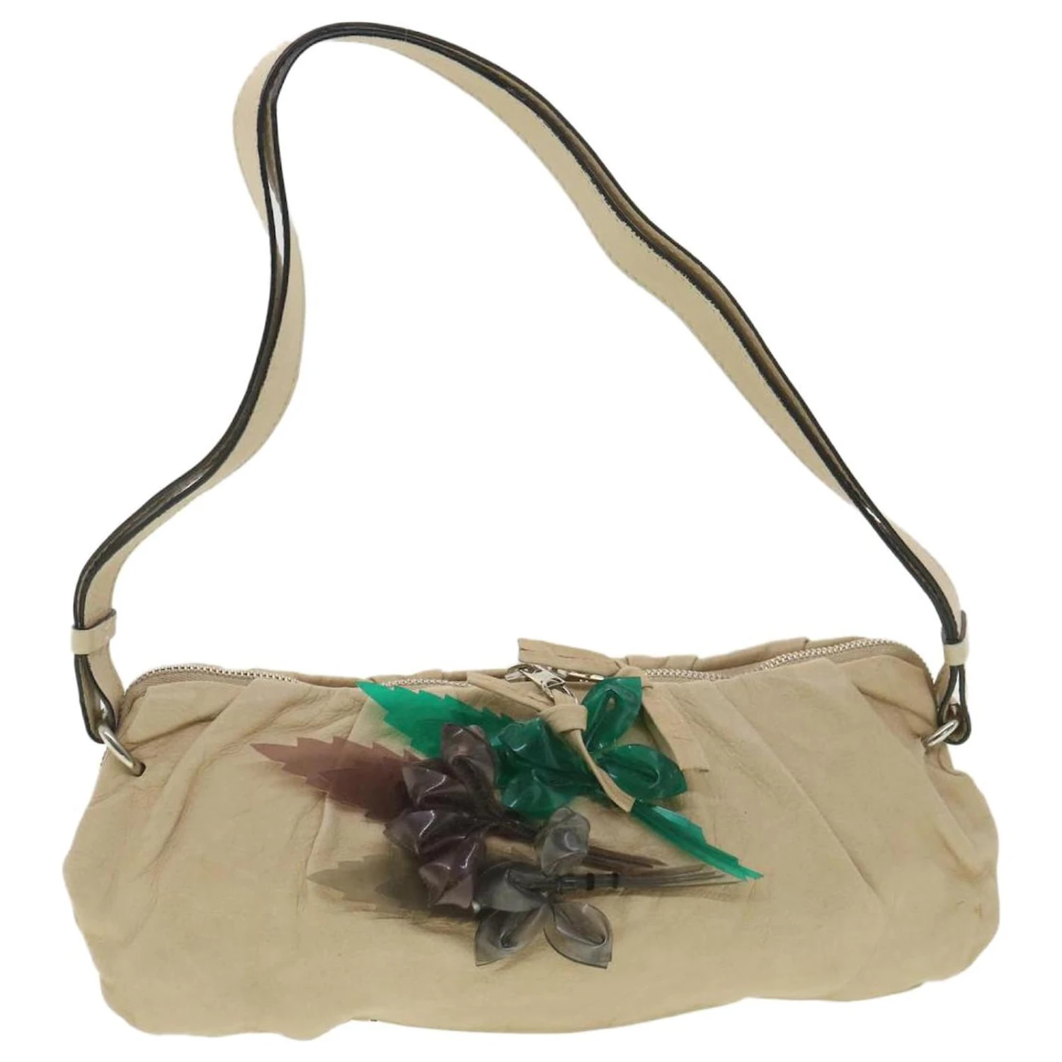 Chloé Sac Bandoulière Cuir Beige Authentique 37847 3 Chloé Sac Bandoulière Cuir Beige Authentique 37847