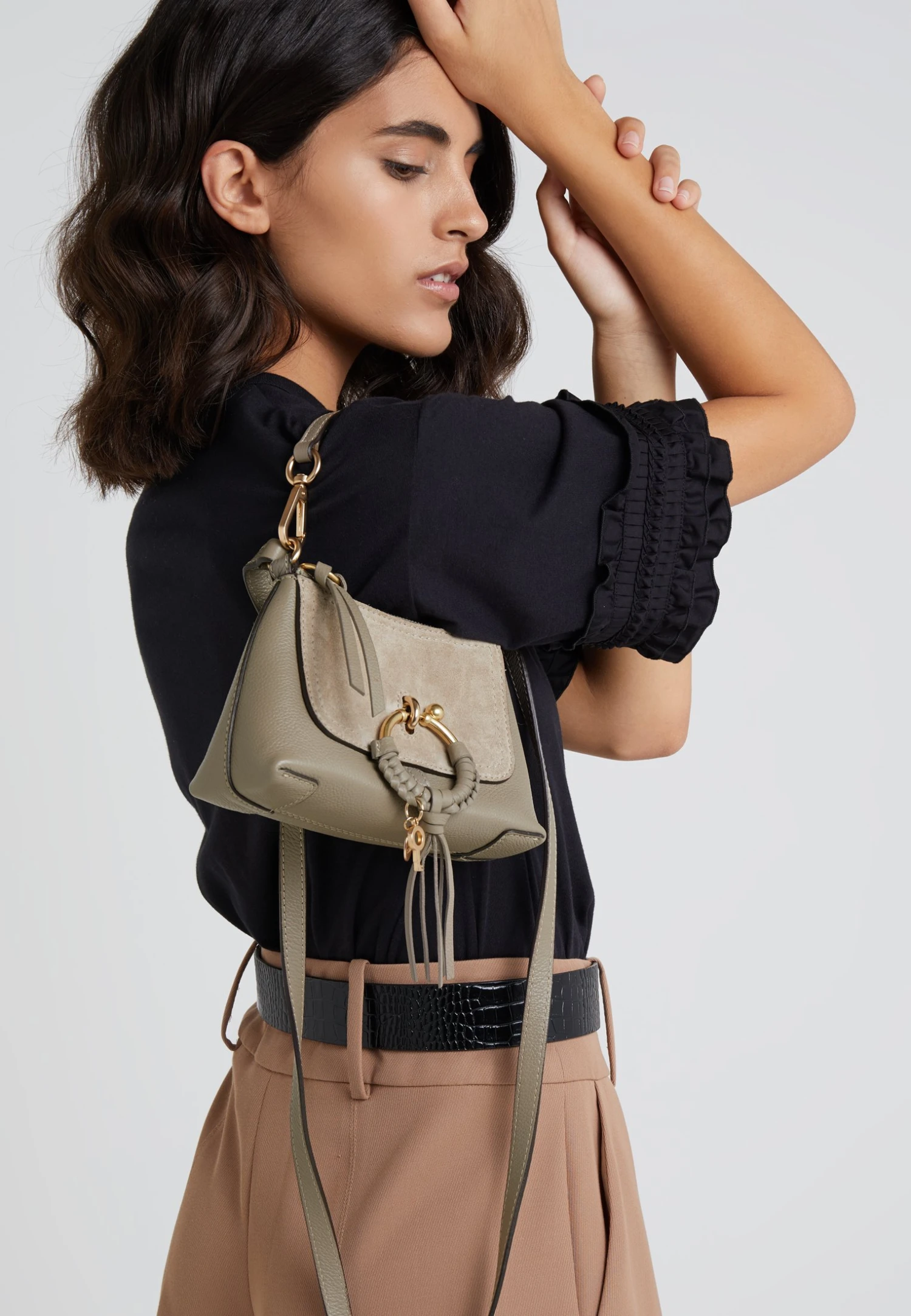 See By Chloé Joan - Sac À Main - Motty Grey 4 See By Chloé Joan - Sac À Main - Motty Grey – Image 2