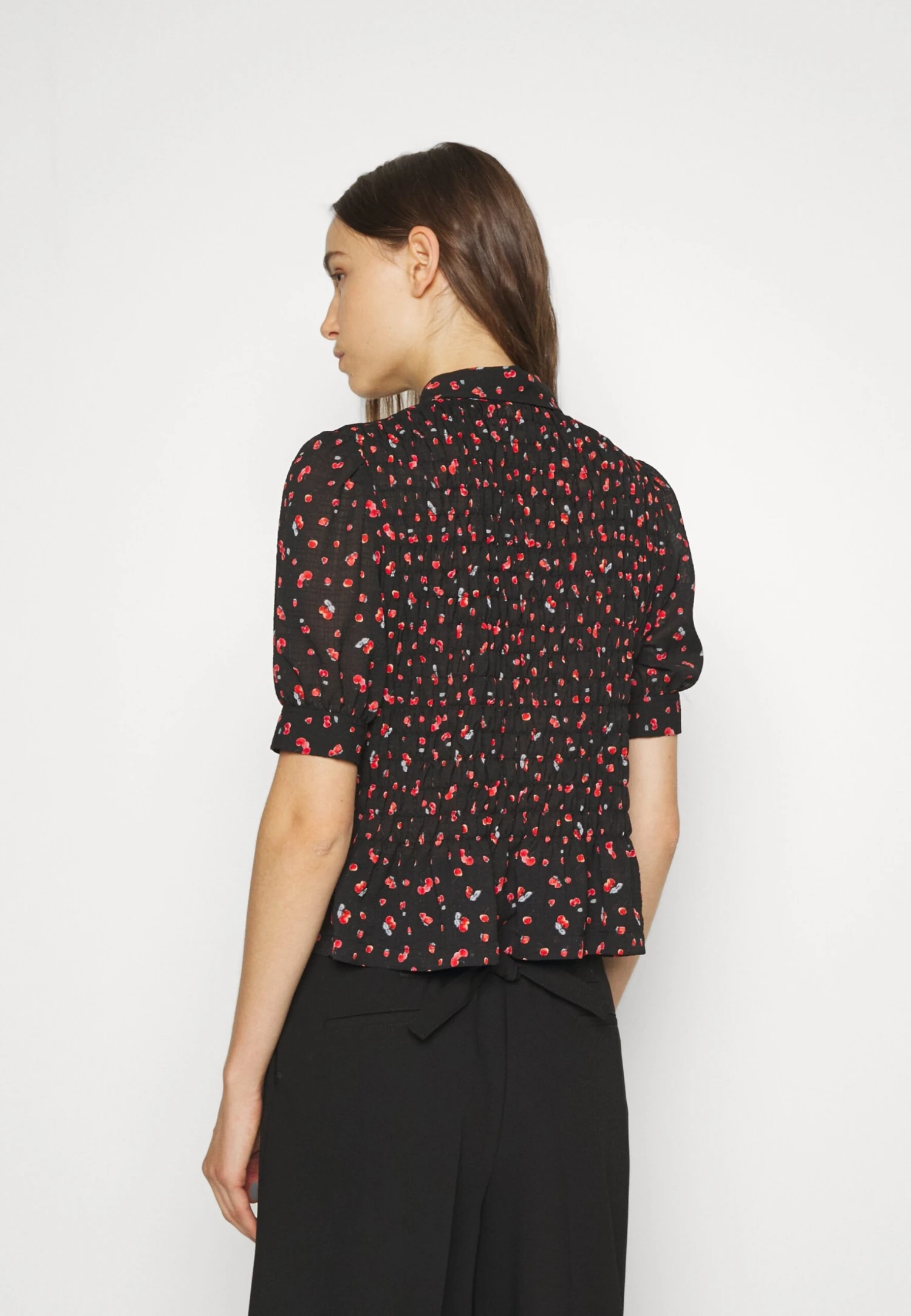 See By Chloé Chemisier - Black/Red 7 See By Chloé Chemisier - Black/Red – Image 5