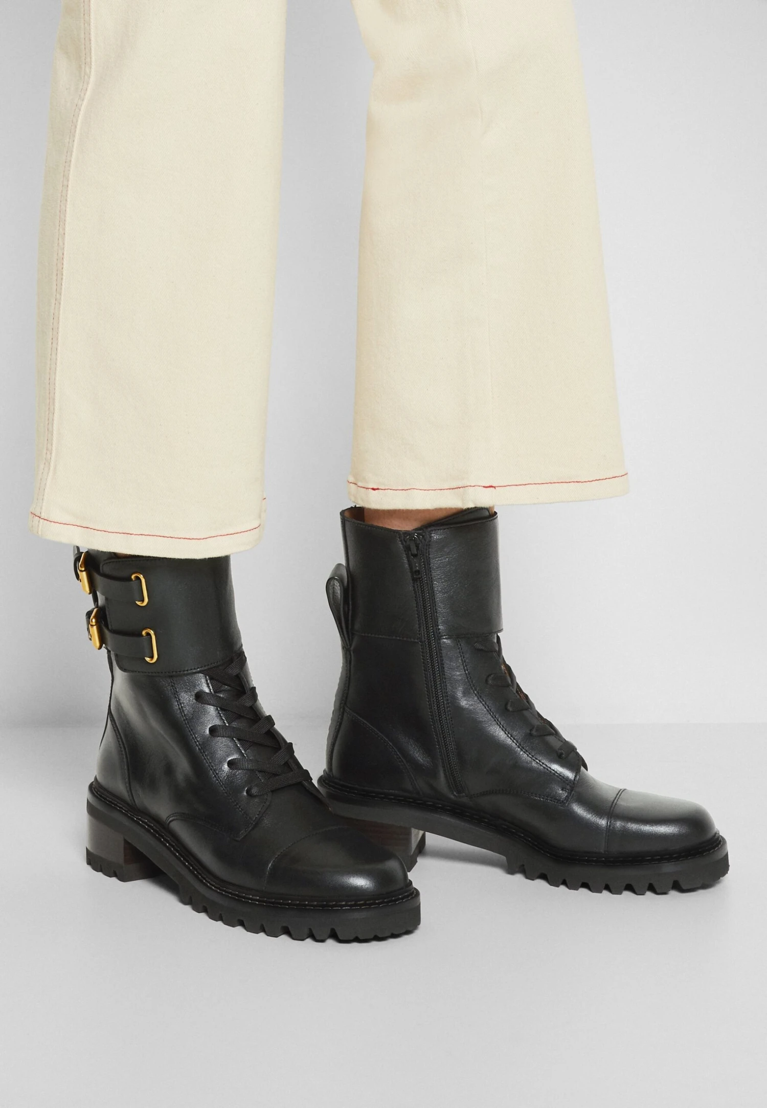 See By Chloé Mallory - Bottines À Lacets - Black 5 See By Chloé Mallory - Bottines À Lacets - Black – Image 3