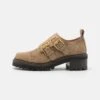 See By Chloé Mallory - Mocassins - Dark Beige -Chloé dc33ec521fee4c4da1d2348a7f6a34f2