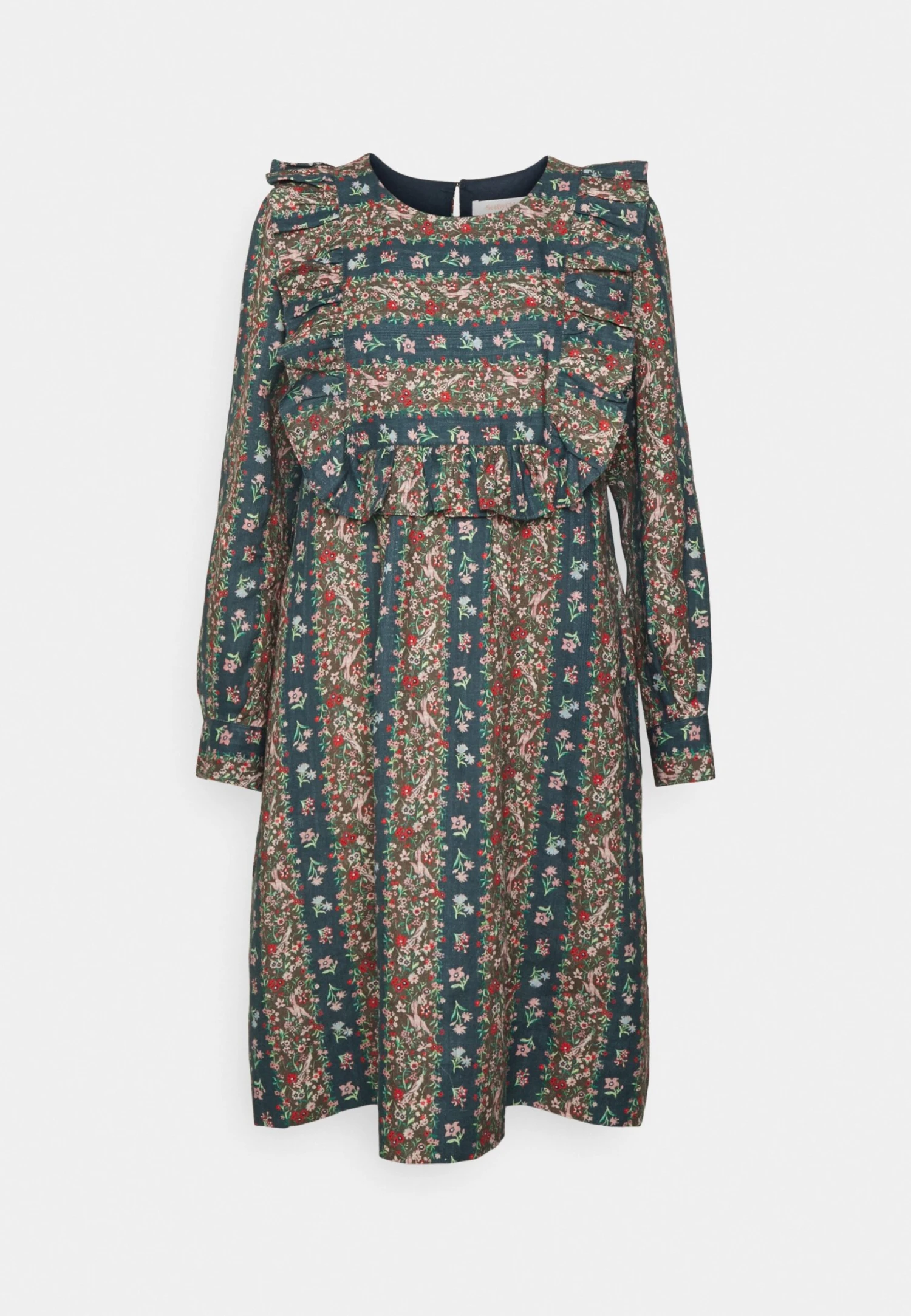 See By Chloé Robe De Jour - Multicolor Blue 10 See By Chloé Robe De Jour - Multicolor Blue – Image 8