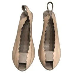 Chloé CHLOE Talons T.UE 38 Cuir De Vachette Beige