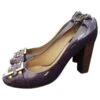 Chloé Talons Violet -Chloé escarpins talons chloe cuir violet