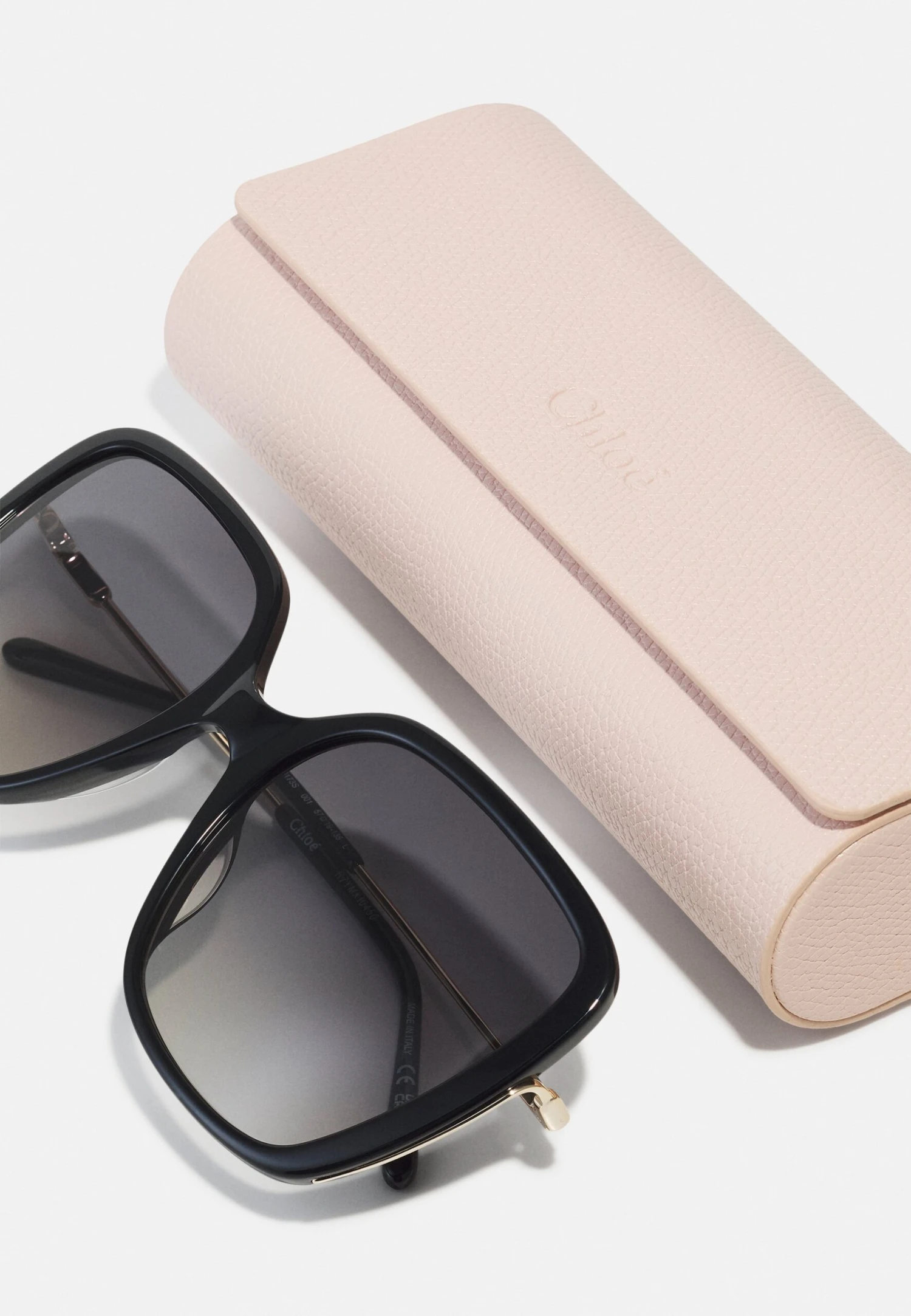 Chloé Lunettes De Soleil - Black/Gold/Grey 5 Chloé Lunettes De Soleil - Black/Gold/Grey – Image 3