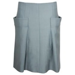 Chloé Jupe à Poches Exagérées Chloe En Polyester Bleu Bébé