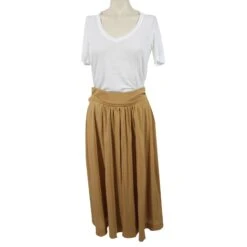 Chloé Jupe Longue Caramel