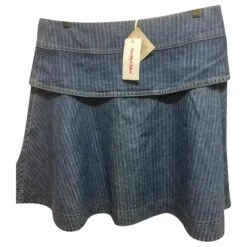 See By Chloé Jupe Patineuse En Jean Bleu