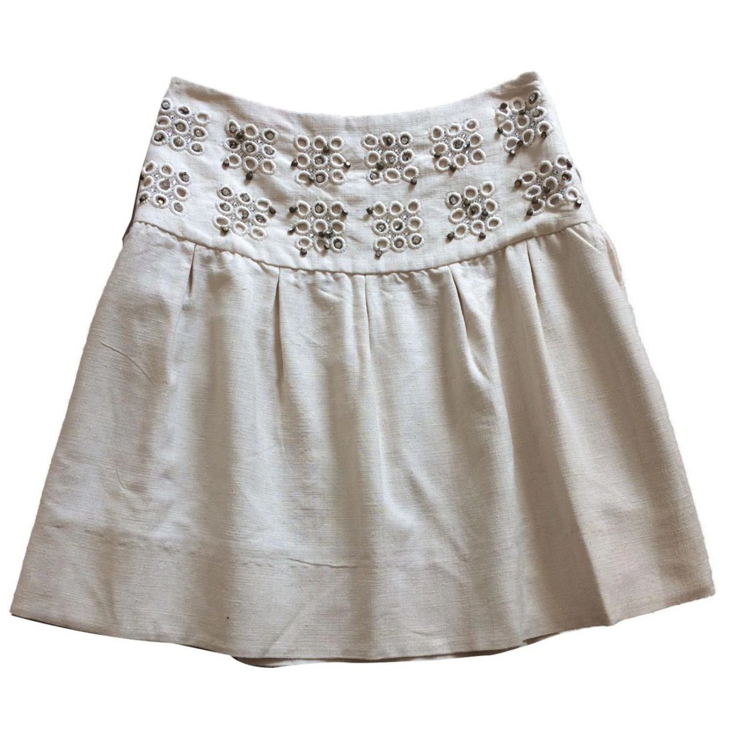 Chloé Jupes Beige 3 Chloé Jupes Beige