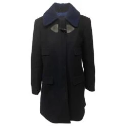 See By Chloé Manteau D'hiver See By Chloe En Polyester Bleu Marine