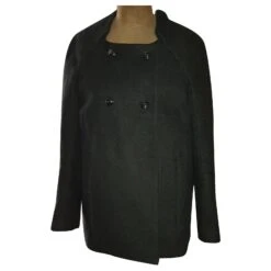 Chloé Manteaux, Vêtements D'extérieur Gris Anthracite