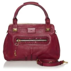 Chloé Margaret Satchel En Cuir