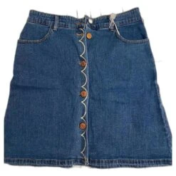 See By Chloé Mini Jupe En Jean See By Chloe Bleu