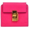 Chloé Drew Fuschia -Chloé petite maroquinerie chloe drew cuir fuschia