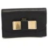 Chloé Lily Noir -Chloé petite maroquinerie chloe lily cuir noir