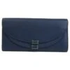 Portefeuille Chloé Bleu -Chloé petite maroquinerie portefeuille chloe cuir bleu