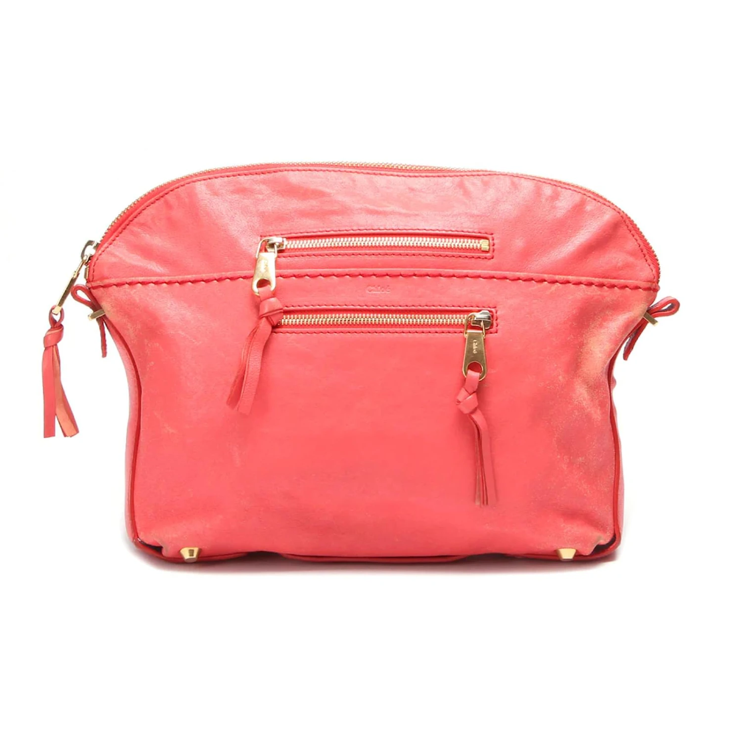 Chloé Pochette En Cuir Rose 3 Chloé Pochette En Cuir Rose