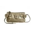 Chloé CHLOE Paddington Silver Pebbled Leather Iconic Clutch Bag Sac à Main W. Porte Poignée Argenté -Chloé pochettes chloe paddington silver pebbled leather iconic clutch bag sac a main w porte poignee cuir argente