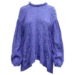 Chloé Chemisier Chloe Lavalliere En Viscose Violet