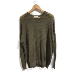 Chloé CHLOE Tricot T.International XS Coton Kaki