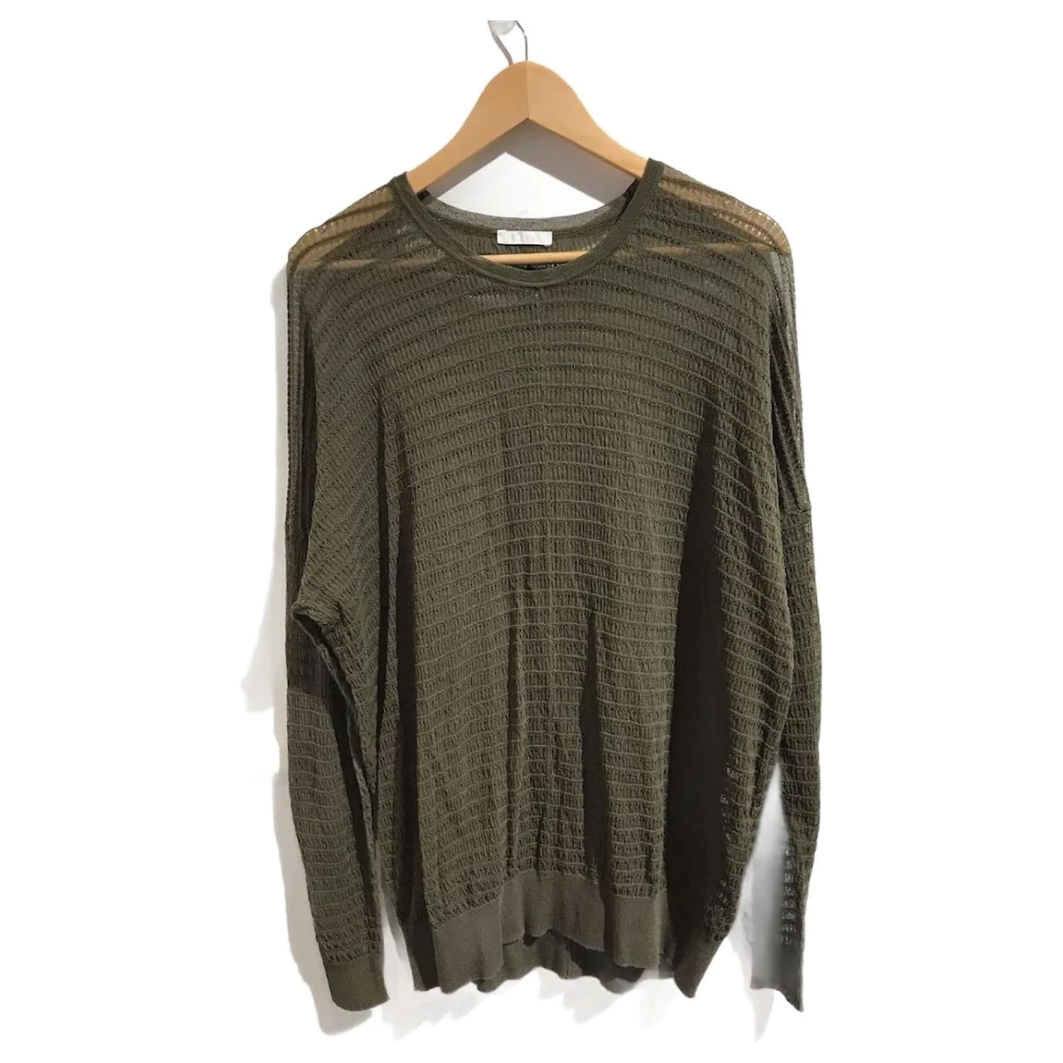 Chloé CHLOE Tricot T.International XS Coton Kaki 3 Chloé CHLOE Tricot T.International XS Coton Kaki