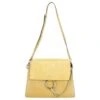 Chloé Sac à Bandoulière Faye En Daim Jaune 2 Chloé Sac à Bandoulière Faye En Daim Jaune -Chloé sac a bandouliere faye en daim jaune chloe suede
