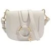 See By Chloé Sac à Bandoulière Hana - See By Chloe - Beige Ciment - Cuir -Chloé sac a bandouliere hana see by chloe beige ciment cuir
