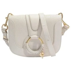 See By Chloé Sac à Bandoulière Hana - See By Chloe - Beige Ciment - Cuir