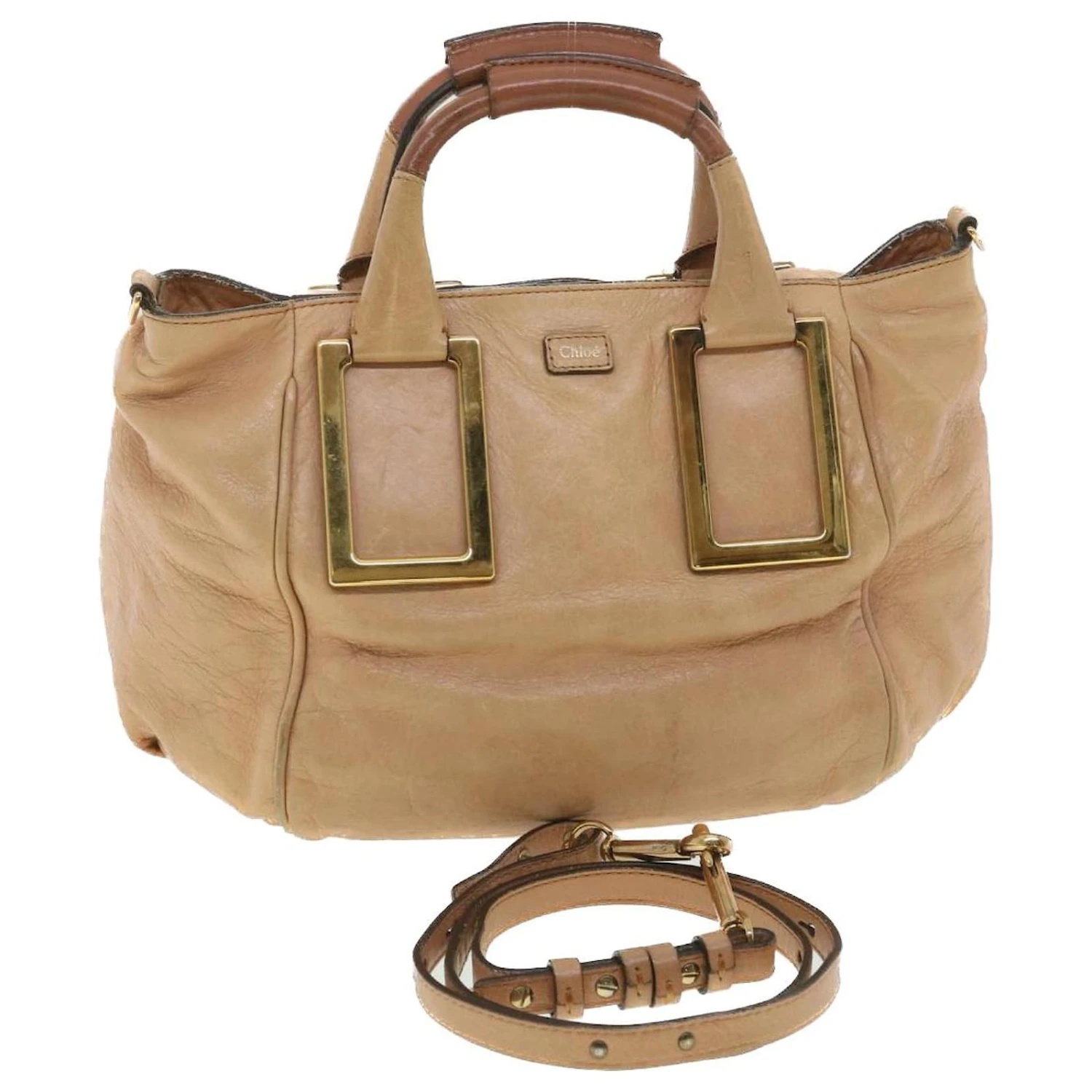 Sac à Main Chloé En Cuir 2façon Rose 03-11-50 Auth 37836 3 Sac à Main Chloé En Cuir 2façon Rose 03-11-50 Auth 37836