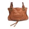 Chloé SAC A MAIN CHLOE MARCIE MEDIUM EN CUIR GRAINE CAMEL HANDBAG PURSE Caramel -Chloé sac a main chloe marcie medium en cuir graine camel handbag purse caramel