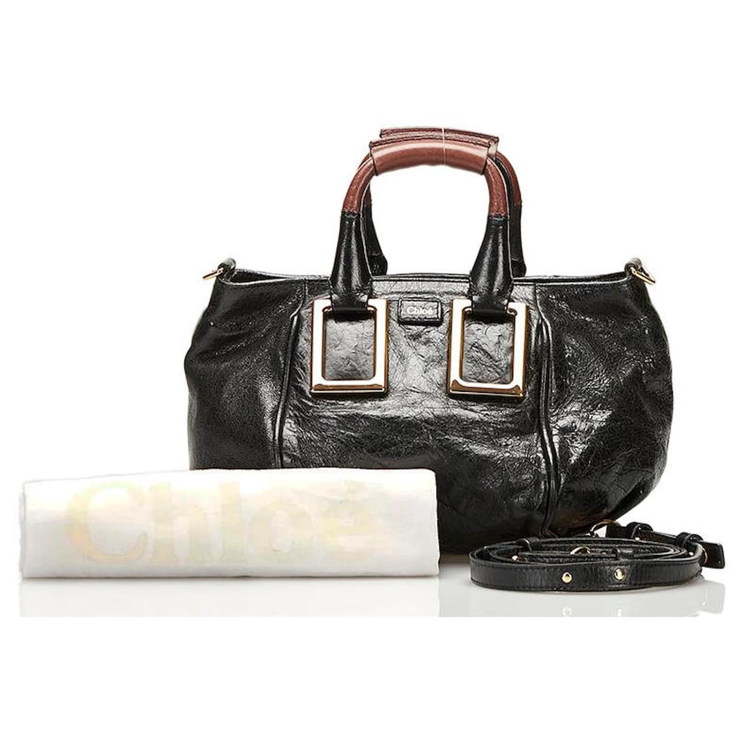 Chloé Sac à Main Ethel En Cuir Noir 3 Chloé Sac à Main Ethel En Cuir Noir