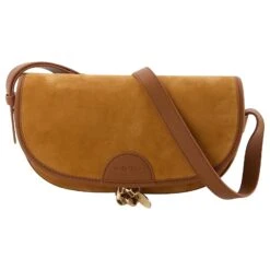 See By Chloé Sac Mara Saddle Hobo - See By Chloe - Caramello - Cuir Marron