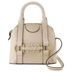 Sac Saddle - See By Chloé - Cuir - Beige