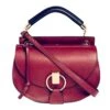 Chloé Goldie Rouge Bordeaux 1 Chloé Goldie Rouge Bordeaux -Chloé sacs a main goldie chloe cuir rouge
