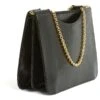 Chloé VINTAGE BLACK EPI LEATHER Noir -Chloé sacs a main vintage black epi leather chloe cuir noir
